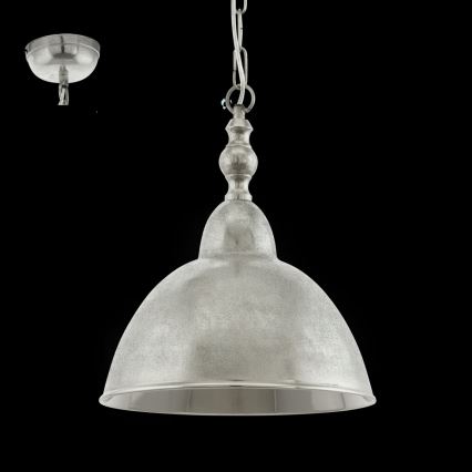 Eglo 49178 - Taklampa på kedja EASINGTON 1xE27/60W/230V Ø 350 mm