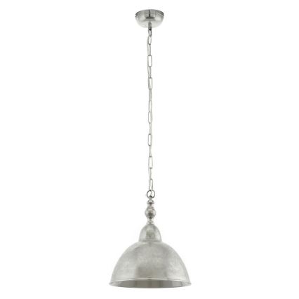 Eglo 49178 - Ljuskrona med kedja EASINGTON 1xE27/60W/230V Ø 350 mm