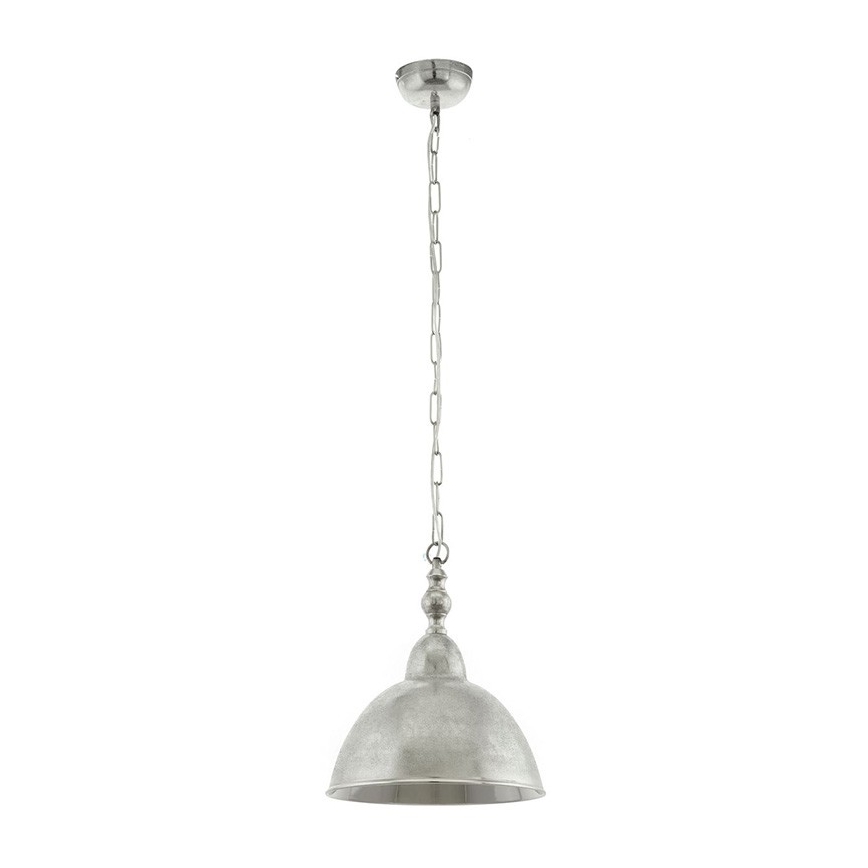 Eglo 49178 - Ljuskrona med kedja EASINGTON 1xE27/60W/230V Ø 350 mm
