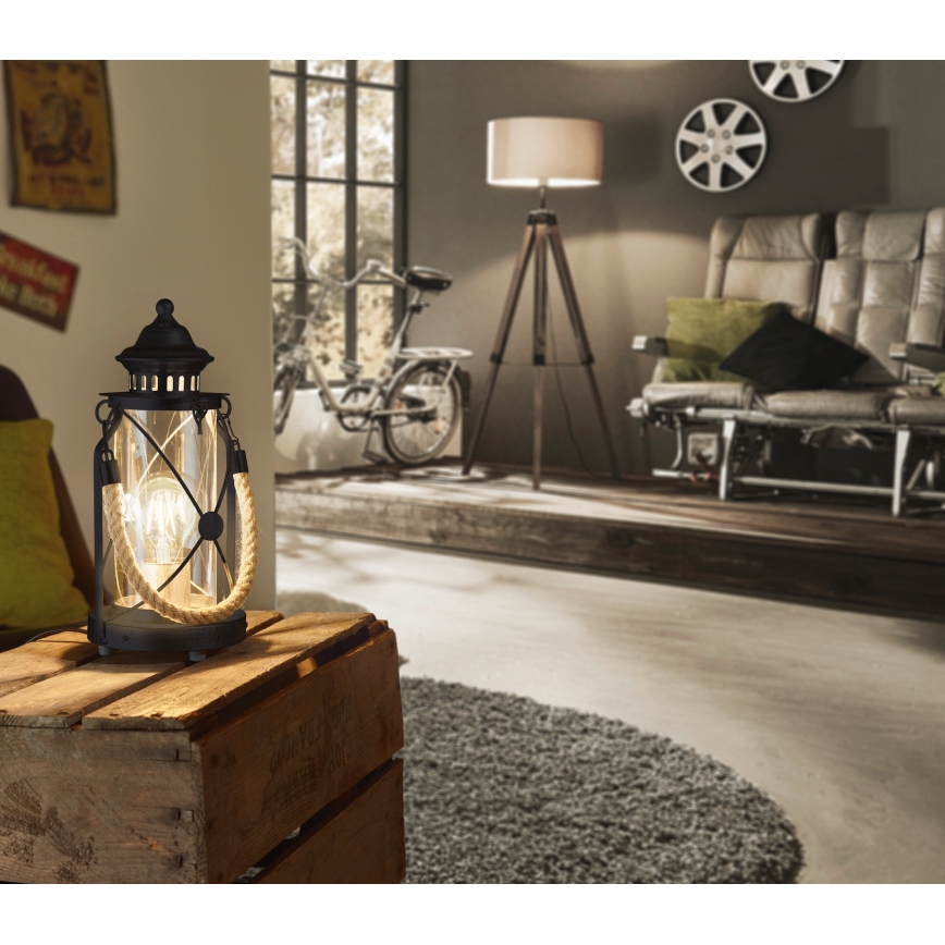 Eglo 49283 - Bordslampa BRADFORD 1xE27/60W/230V