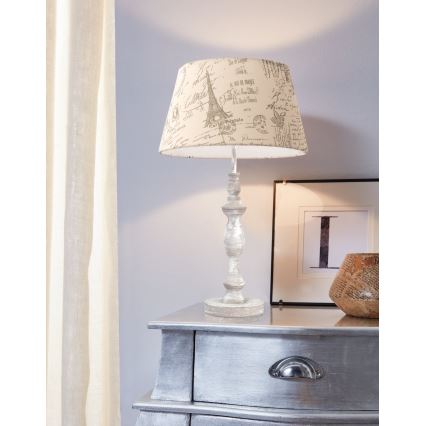 Eglo 49303 - lampa VINTAGE 1xE14/40W/230V grå patina