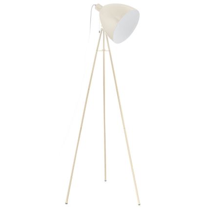 Eglo 49338 - Golvlampa DUNDEE 1xE27/60W/230V