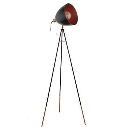 Eglo 49386 - Golvlampa CHESTER 1xE27/60W/230V