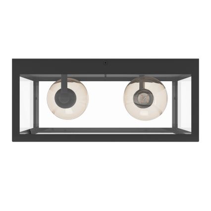 Eglo 49392 - Takbelysning CHARTERHem 2xE27/60W/230V
