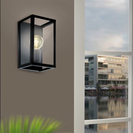 Eglo - Vägglampa 1xE27/60W/230V