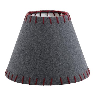 Eglo 49432 - Lampskärm för golvlampa VINTAGE röd broderad E14 diameter 20,5 cm