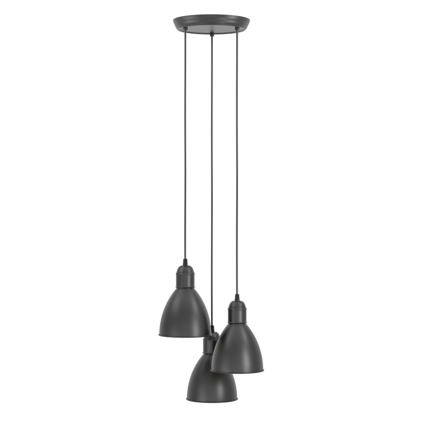 Eglo 49465 - Ljuskrona PRIDDY 3xE27/60W/230V