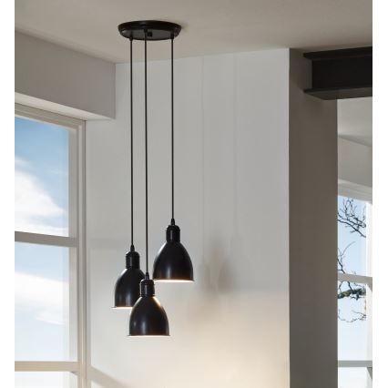 Eglo - Taklampa 3xE27/60W/230V