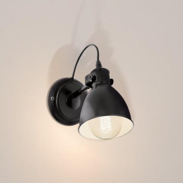 Eglo 49468 - Väggbelysning PRIDDY 1xE27/40W/230V