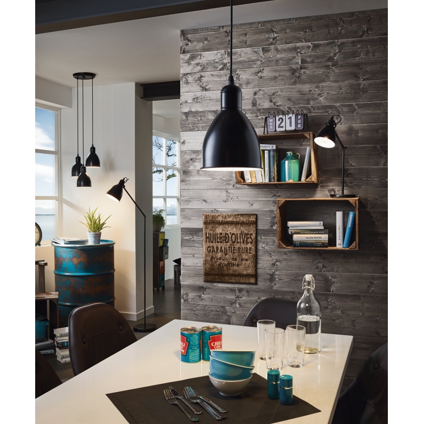 Eglo 49469 - Bordslampa PRIDDY 1xE27/40W/230V