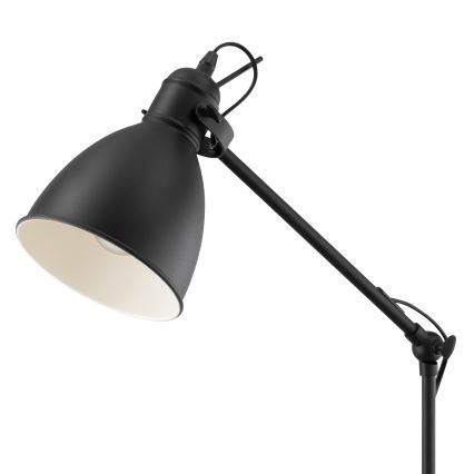 Eglo 49471 - Golvlampa PRIDDY 1xE27/40W/230V
