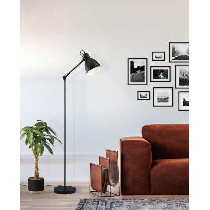 Eglo 49471 - Golvlampa PRIDDY 1xE27/40W/230V