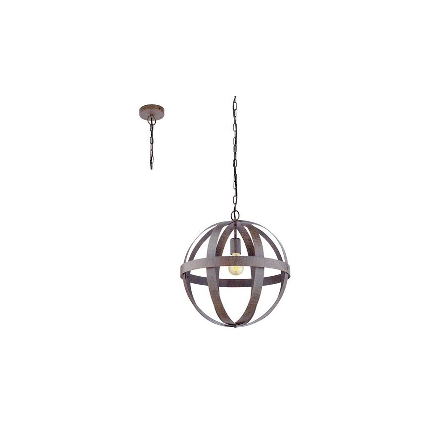 Eglo 49476 - Ljuskrona på kedja WESTBURY 1xE27/60W/230V diameter 45 cm
