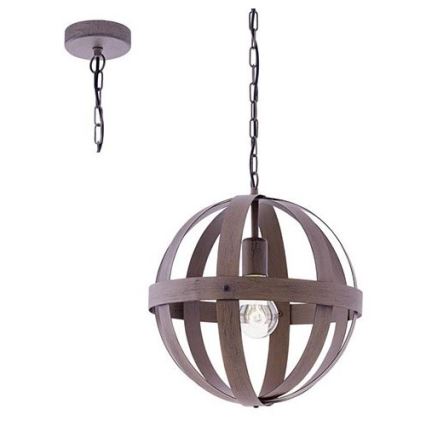 Eglo 49482 - Ljuskrona på kedja WESTBURY 1xE27/60W/230V diameter 37 cm