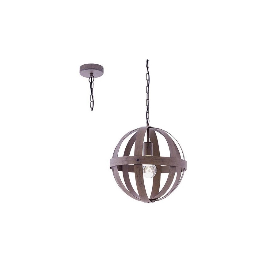 Eglo 49482 - Ljuskrona på kedja WESTBURY 1xE27/60W/230V diameter 37 cm