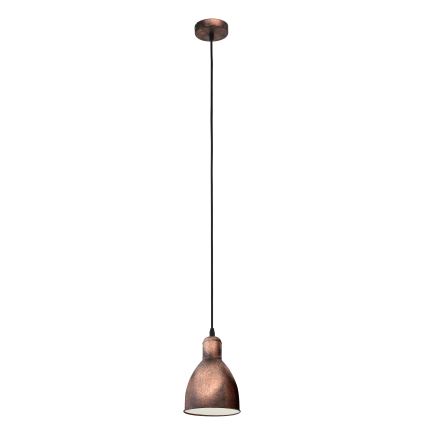 Eglo 49492 - Ljuskrona PRIDDY 1 1xE27/60W/230V