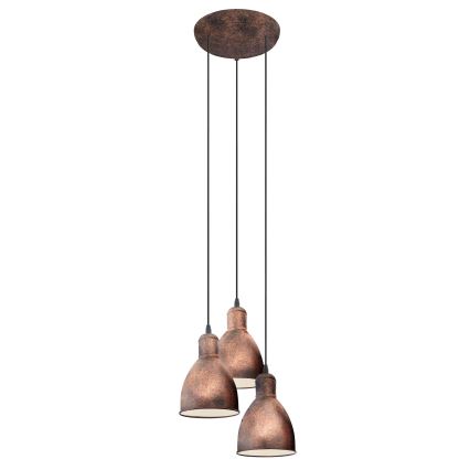Eglo - Taklampa 3xE27/60W/230V