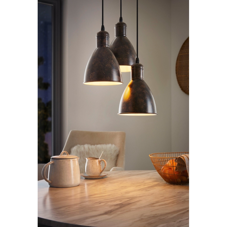 Eglo - Taklampa 3xE27/60W/230V