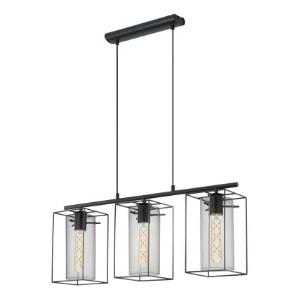 Eglo - Taklampa 3xE27/60W/230V