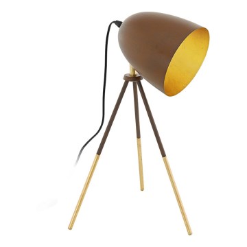 Eglo 49518 - Bordslampa CHESTER 1 1xE27/60W/230V