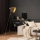 Eglo 49519 - Golvlampa CHESTER 1 1xE27/60W/230V