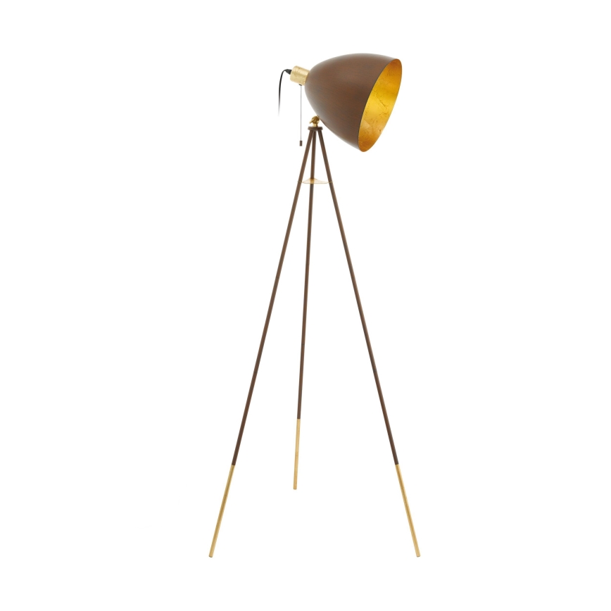 Eglo 49519 - Golvlampa CHESTER 1 1xE27/60W/230V