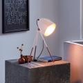 Eglo 49727 - Bordslampa CHESTER 1xE27/60W/230V vit/koppar
