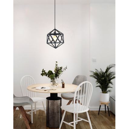 Eglo 49761 - Hängande lampa EMBLETON 1xE27/60W/230V