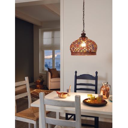 Eglo 49764 - Hängande lampa JADIDA 1xE27/60W