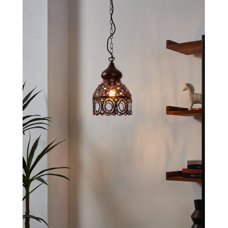Eglo 49765 - Hängande lampa JADIDA 1xE27/60W