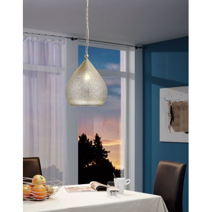 Eglo 49768 - Hängande lampa MELILLA 1xE27/60W