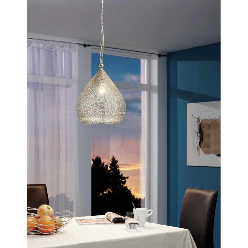 Eglo 49768 - Hängande lampa MELILLA 1xE27/60W