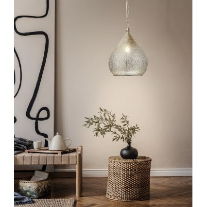 Eglo 49768 - Hängande lampa MELILLA 1xE27/60W