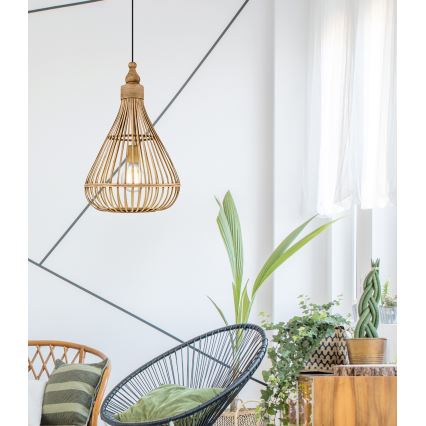Eglo 49772 - Hängande lampa AMSFIELD 1xE27/60W