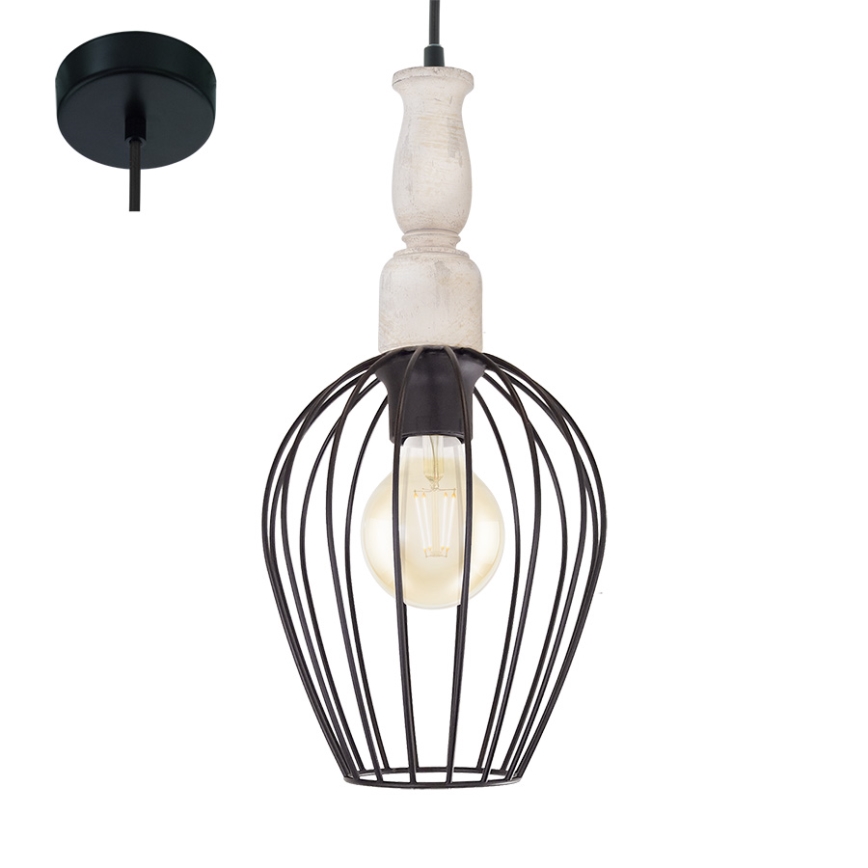 Eglo 49782 - Hängande lampa NORHAM 1xE27/60W