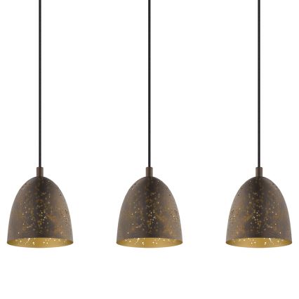 Eglo 49871 - Hängande lampa SAFI 3xE27/60W