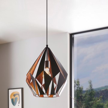 Eglo 49878 - Hängande lampa  CARLTON 1 1xE27/60W/230V