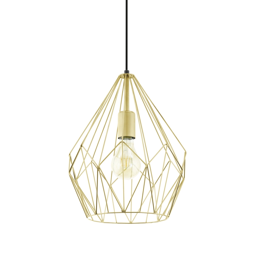 Eglo 49933 - Hängande lampa CARLTON 1xE27/60W/230V