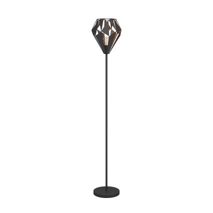 Eglo 49994 - Golvlampa CARLTON 1 1xE27/60W/230V