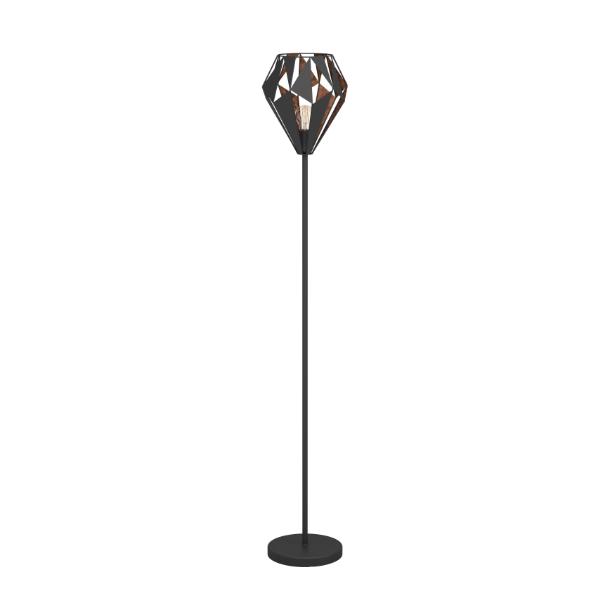Eglo 49994 - Golvlampa CARLTON 1 1xE27/60W/230V