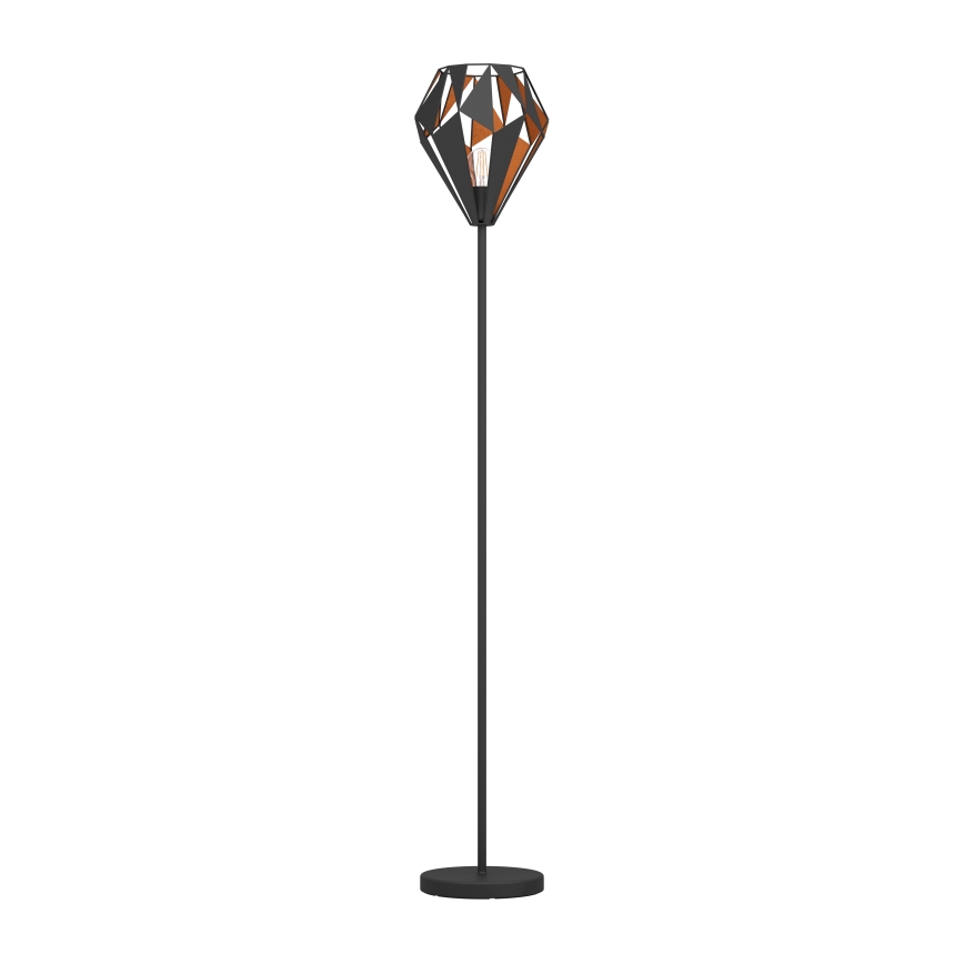 Eglo 49994 - Golvlampa CARLTON 1 1xE27/60W/230V