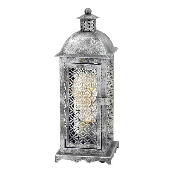 Eglo 54617 - LED bordslampa 1xE27/4W/230V 3000K silver