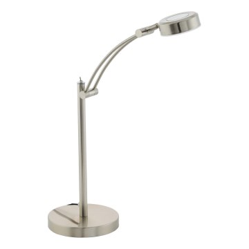 Eglo 54873 - LED bordslampa LED/6W/230V 3000K matt krom