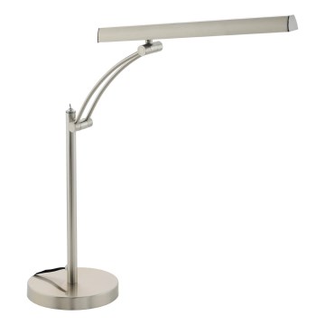 Eglo 54874 - LED bordslampa LED/8,5W/230V 3000K matt krom