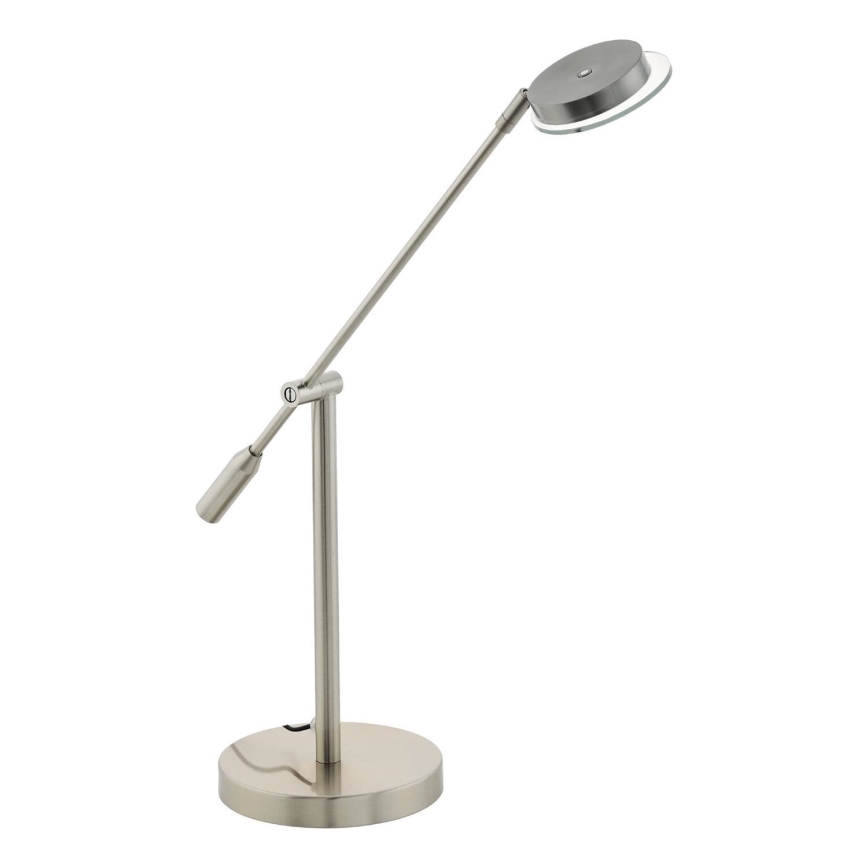 Eglo 54876 - LED bordslampa LED/6,5W/230V 3000K matt krom