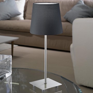 Eglo 54906 - LED bordslampa 1xE14/6W/230V grå/matt krom