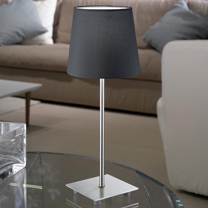 Eglo 54906 - LED bordslampa 1xE14/6W/230V grå/matt krom