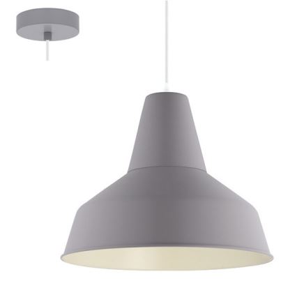 Eglo 54963 - Ljuskrona med snöre SOMERTON-P 1xE27/60W/230V