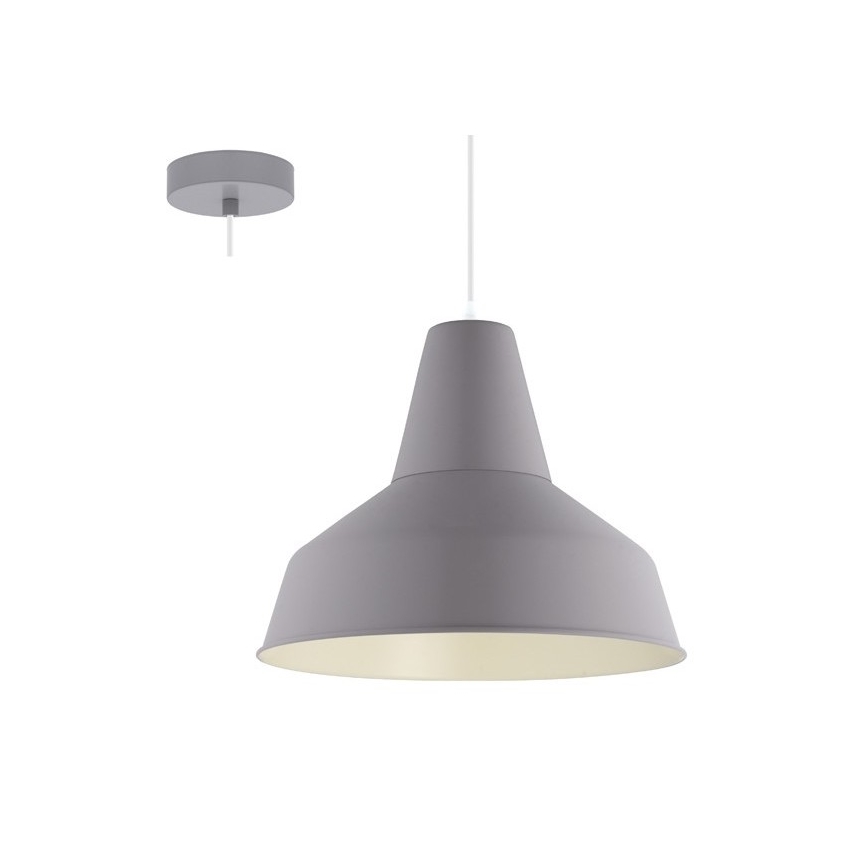 Eglo 54963 - Ljuskrona med snöre SOMERTON-P 1xE27/60W/230V