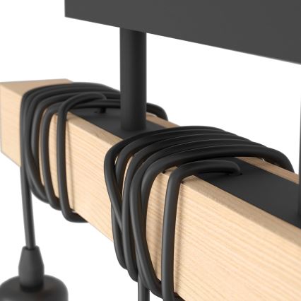 Eglo 55247 - Ytmonterad taklampa TOWNSHEND 3xE27/60W/230V